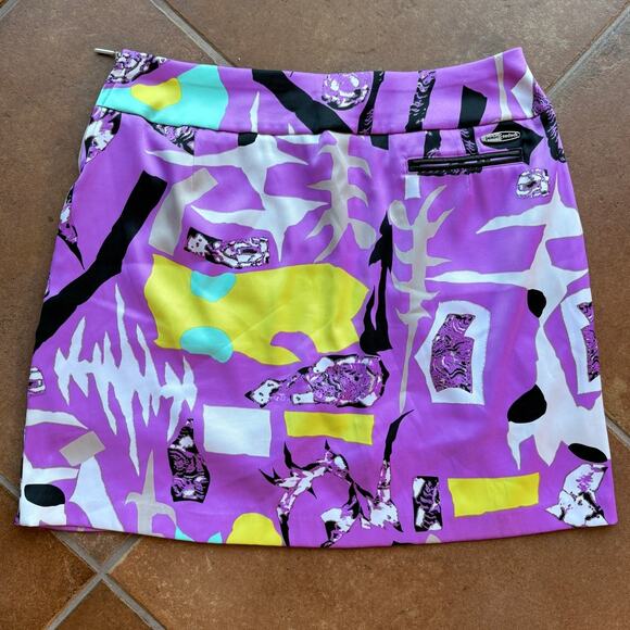 Jamie Sadock Athletic Skort Golf Athleisure Pastel 80's Miami Vice Vibes size 12 - Picture 2 of 11